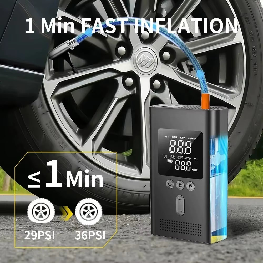 Car Jump Starter with Air Pump