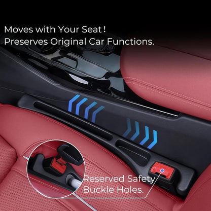Car Seat Gap Organizer with Phone Holder (2-Pack)
