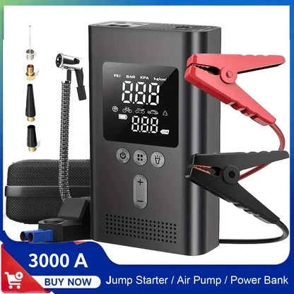 Car Jump Starter with Air Pump