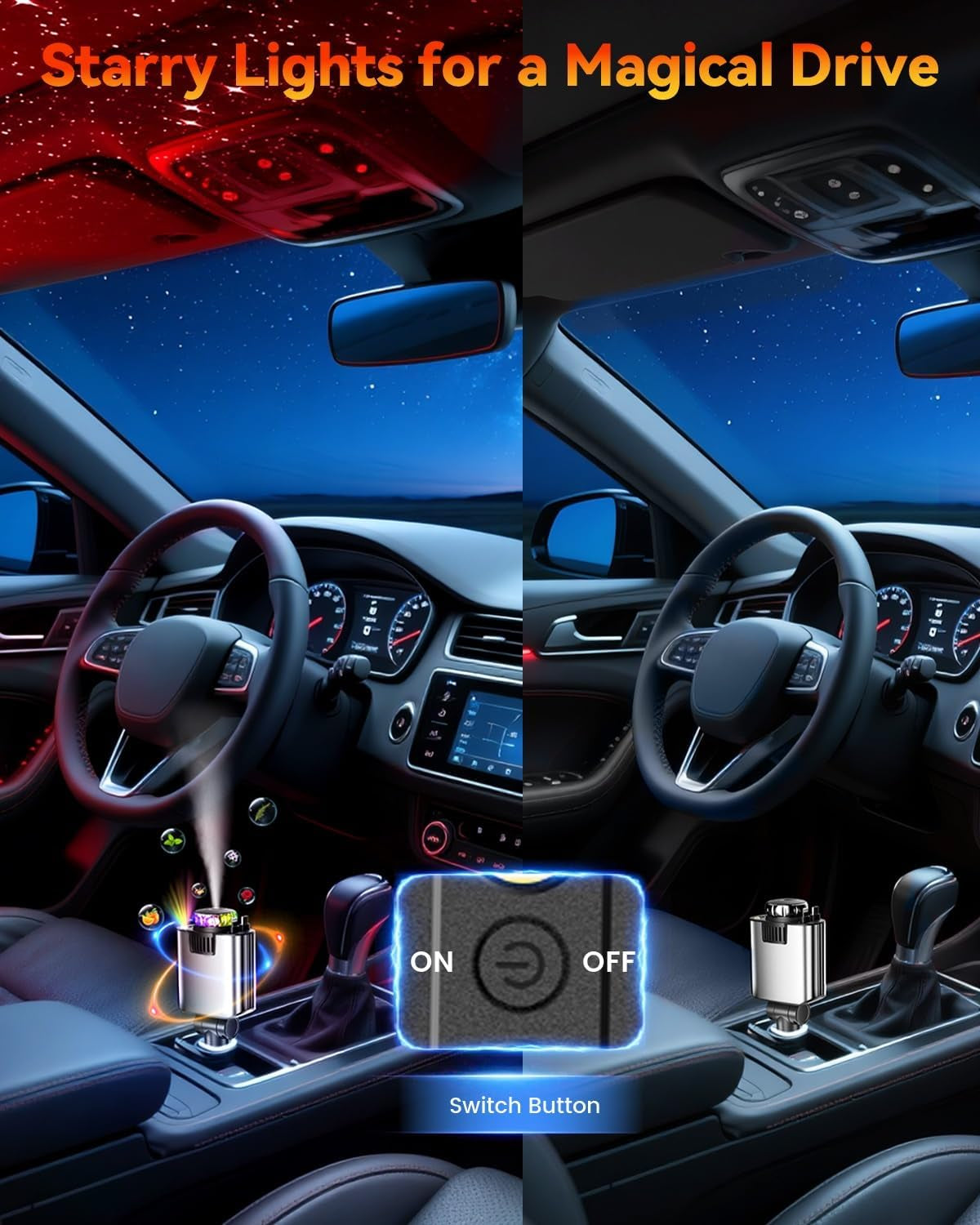 5-in-1 USB-C Car Charger with Aromatherapy