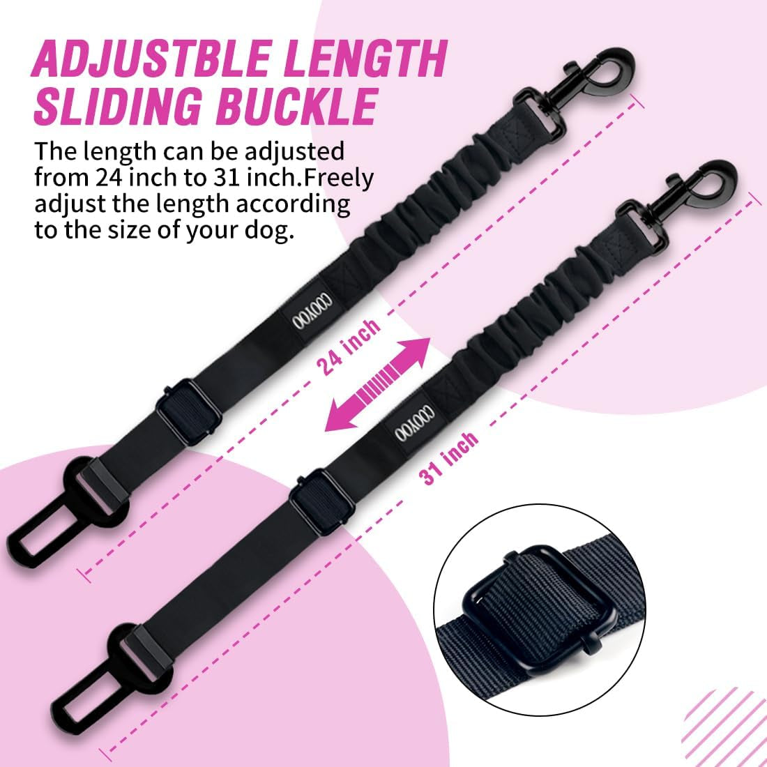 Pet seat belt 
