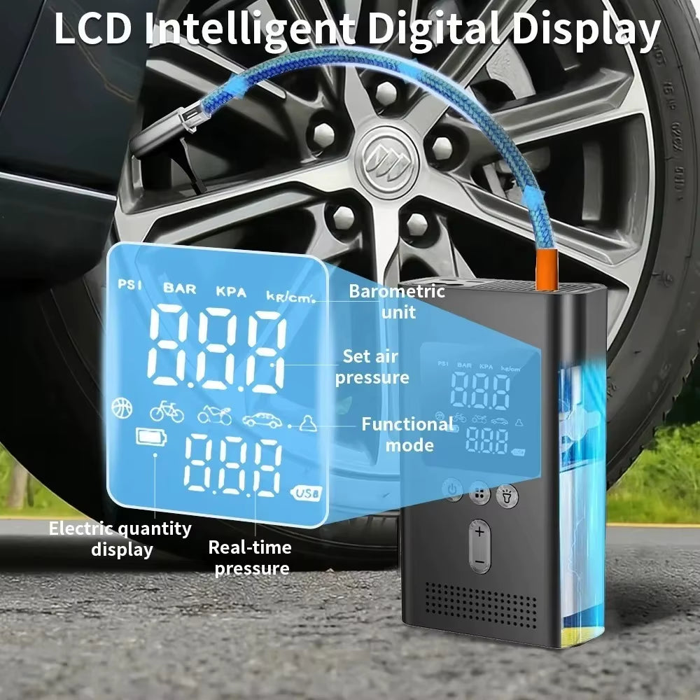 Car Jump Starter with Air Pump